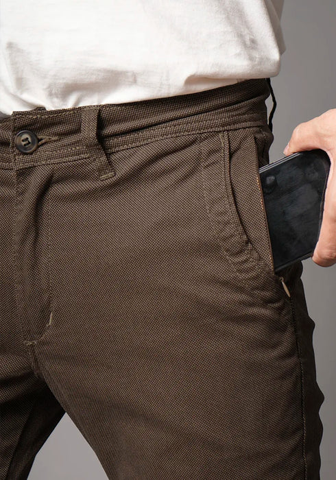 Pantalón de Dril para Hombre miniprint Thunder