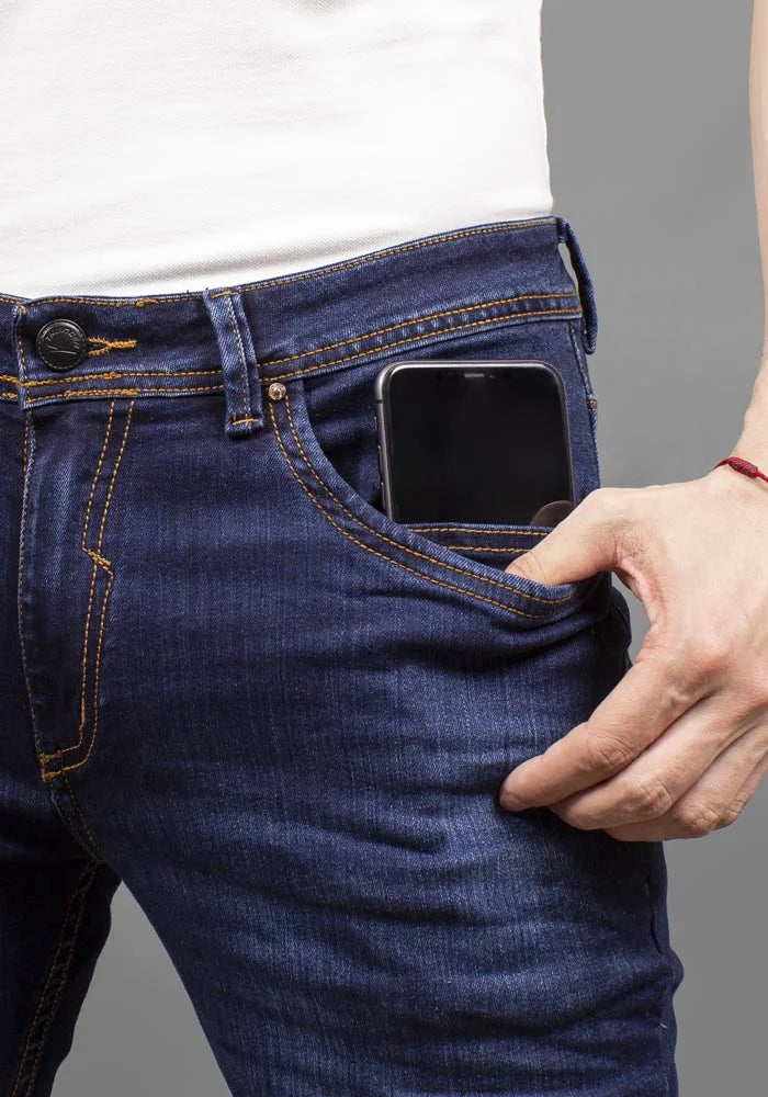 Jean Azul Oscuro para Hombre