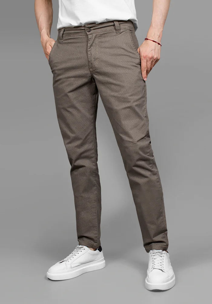 Pantalón Dril Hombre Estampado Ref. 101031 Thunder Jeans