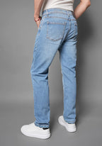 Jean para Hombre 100% Original Thunder Color Azul Claro