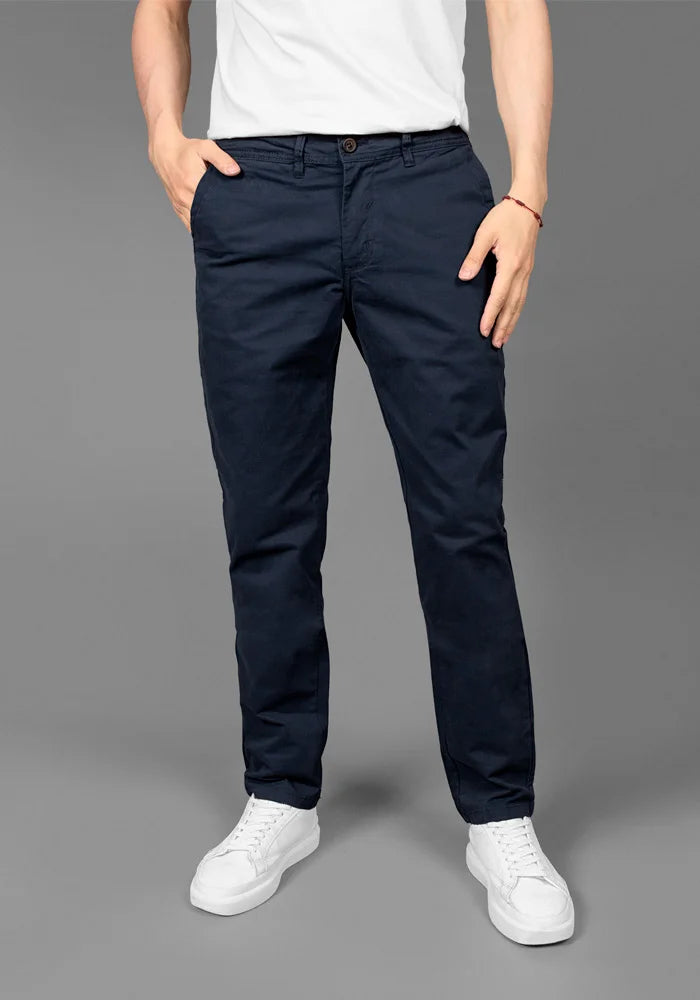 Pantalón en Dril Para Hombre, Colores Clásicos