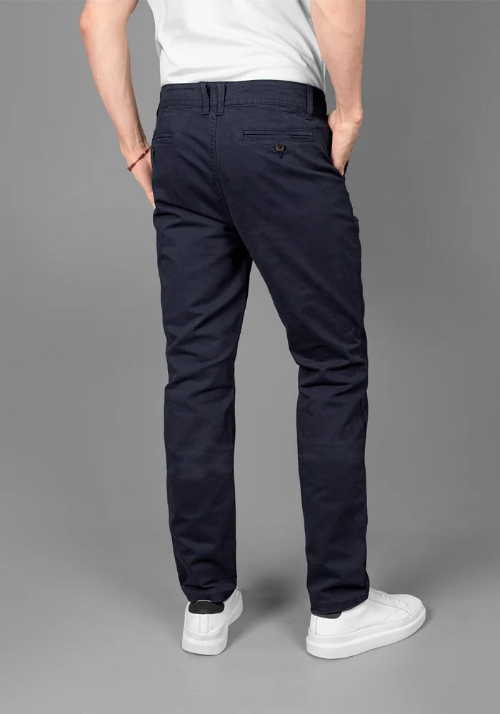 Pantalón en Dril Para Hombre, Colores Clásicos