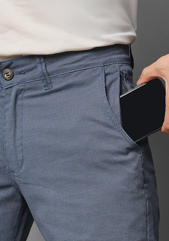Pantalón de Dril Miniprint para Hombre Marca Thunder Originales