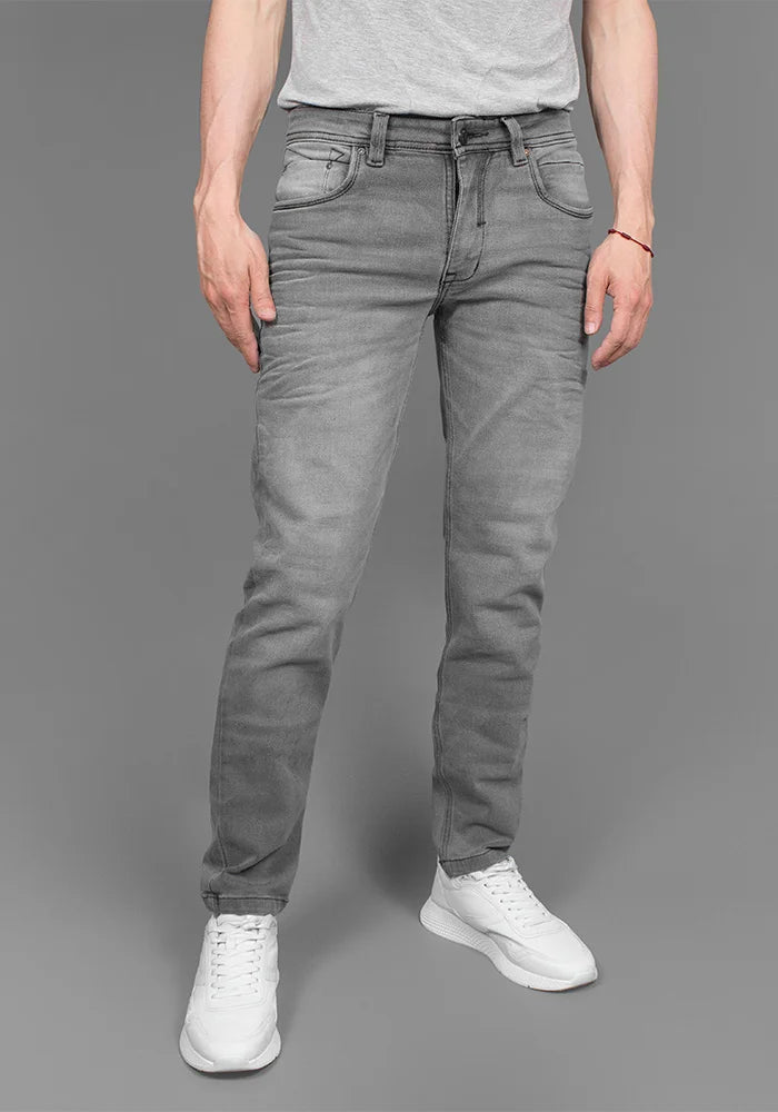 Jean para Hombre Gris Marca Thunder