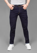 Jean para Hombre en Tono Azul Oscuro Noche Marca Thunder
