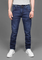 Jean para Hombre en Tono Azul Oscuro Marca Thunder