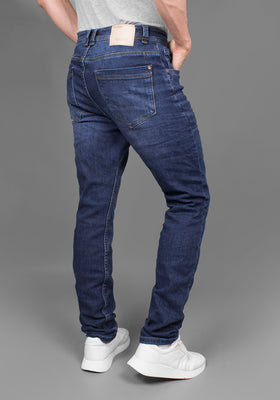 Jean para Hombre en Tono Azul Oscuro Marca Thunder