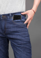 Jean para Hombre en Tono Azul Oscuro Marca Thunder