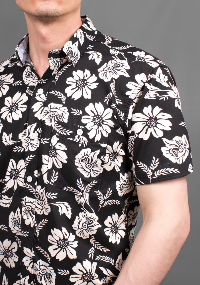 Camisa Manga Corta THD Estampada