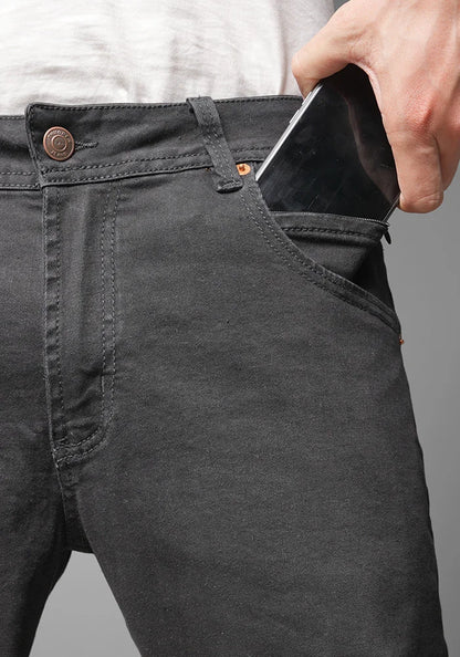 Jean Tono Negro para Hombre marca Thunder