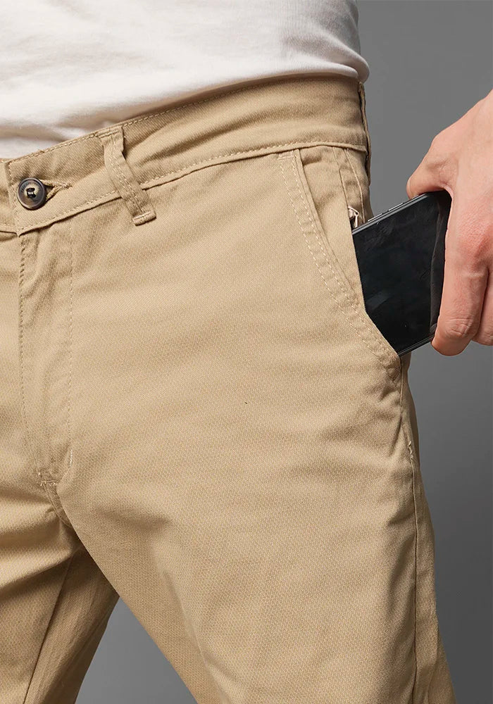 Pantalón de Dril con Grabado para Hombre Marca Thunder Originales