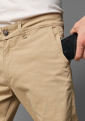 Pantalón de Dril con Grabado para Hombre Marca Thunder Originales