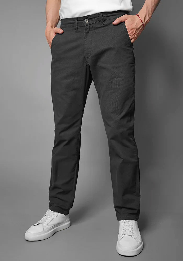 Pantalón de Dril con Grabado para Hombre Marca Thunder Originales