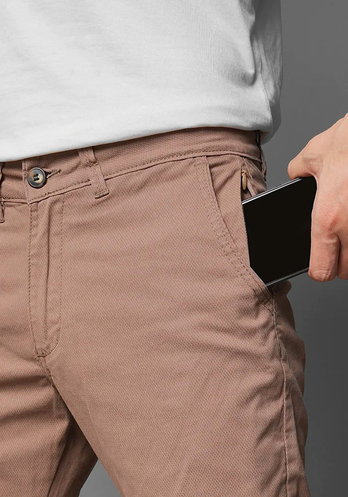 Pantalón de Dril con Grabado para Hombre Marca Thunder Originales