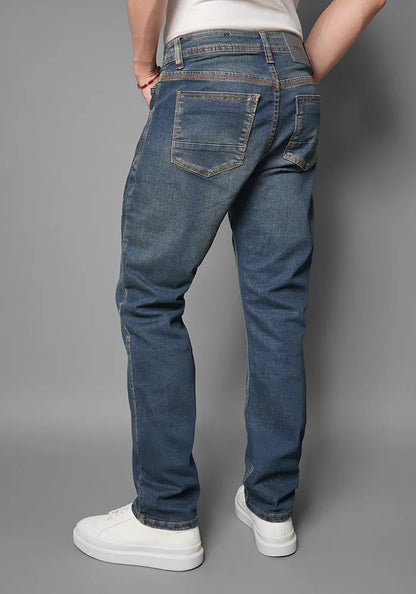 Jean Azul con Pigmento para Hombre