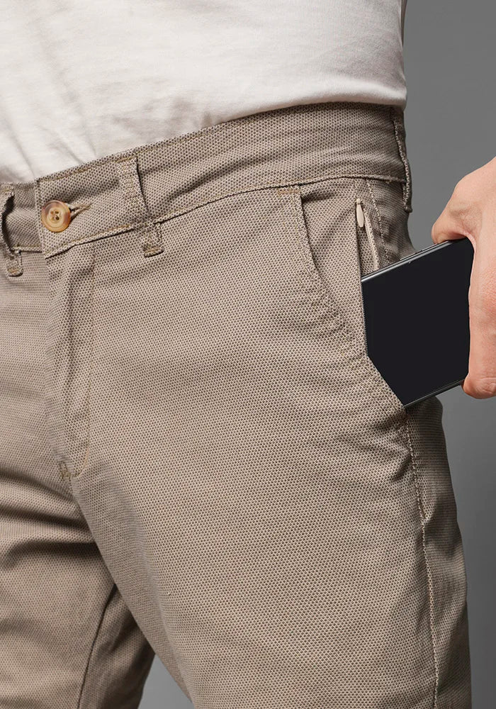 Pantalón de Dril con Estampado para Hombre Marca Thunder Originales 100%