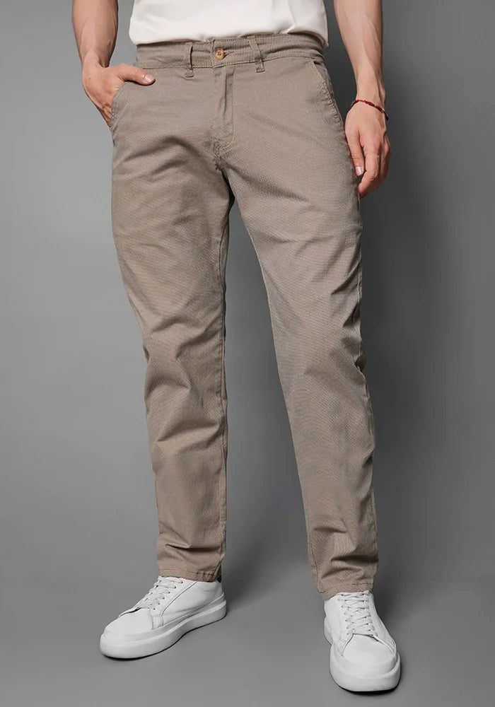 Pantalón de Dril con Estampado para Hombre Marca Thunder Originales 100%
