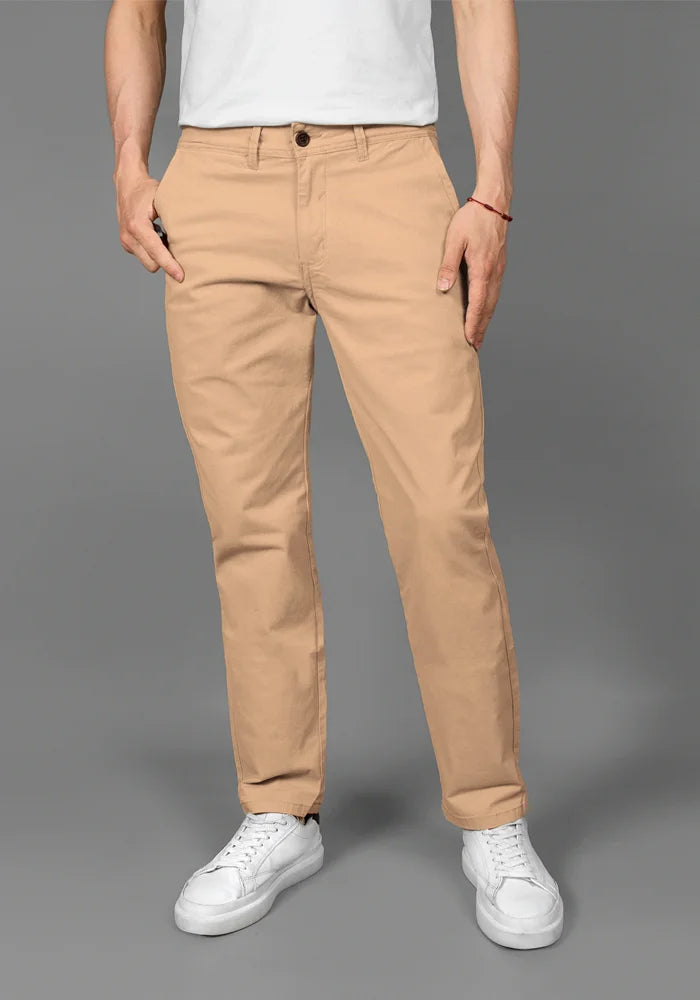 Pantalón en Dril Para Hombre, Colores Clásicos