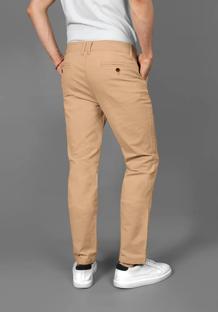 Pantalón en Dril Para Hombre, Colores Clásicos