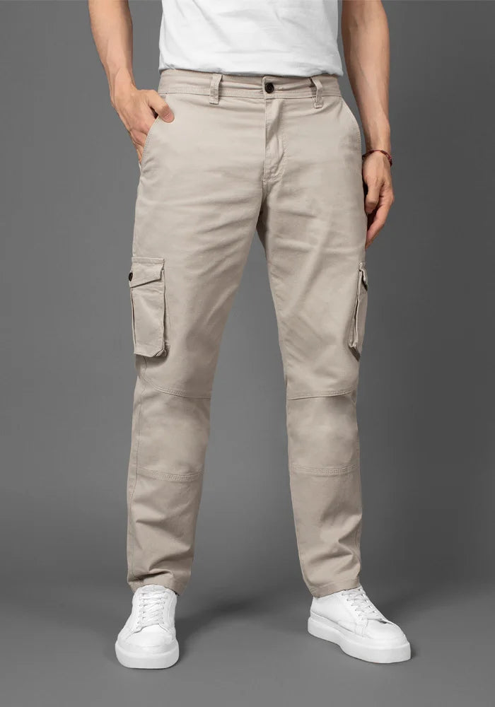 Pantalon en Dril Cargo para Hombre Thunder