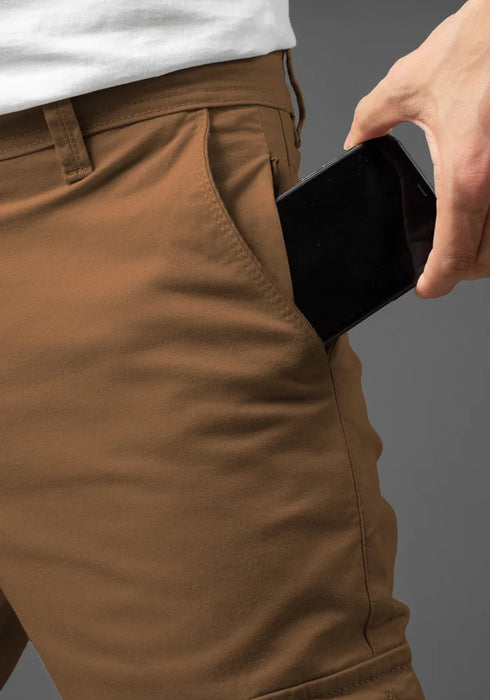 Pantalon en Dril Cargo para Hombre Thunder