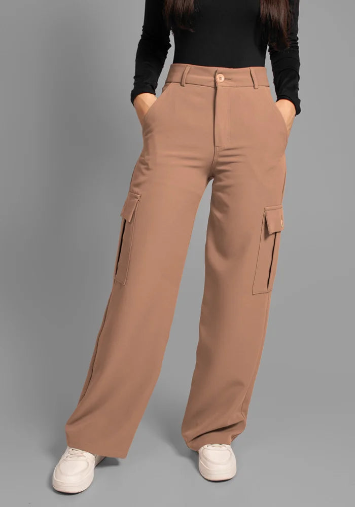 Pantalon Cargo Mujer Tela liviana