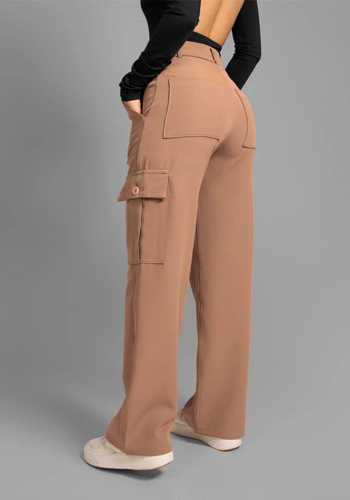 Pantalon Cargo Mujer Tela liviana