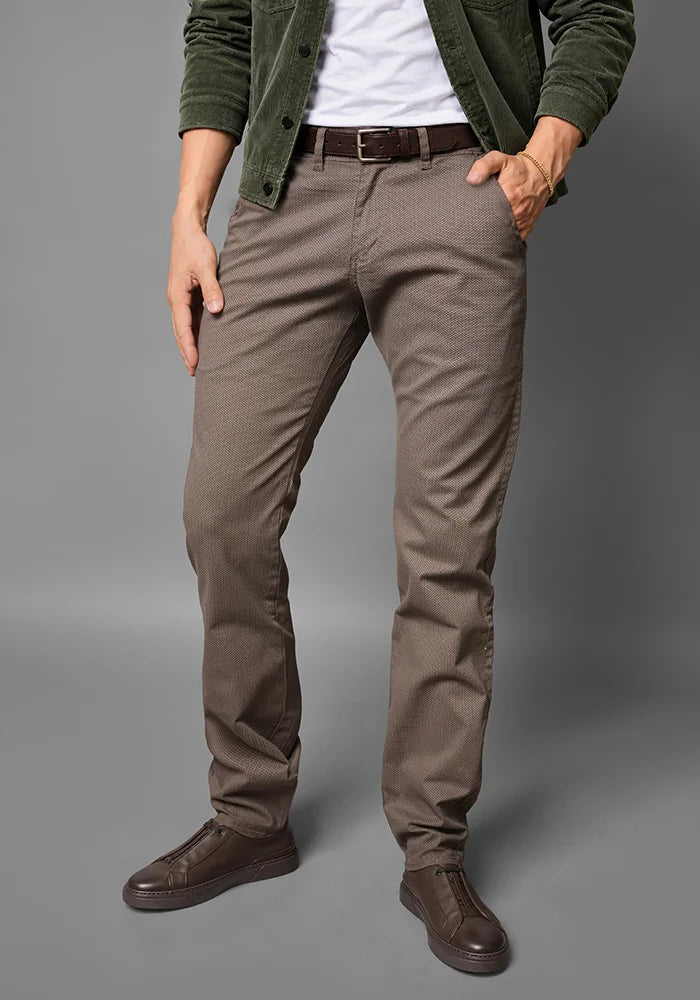 Pantalón de Dril para Hombre tela print marca Thunder