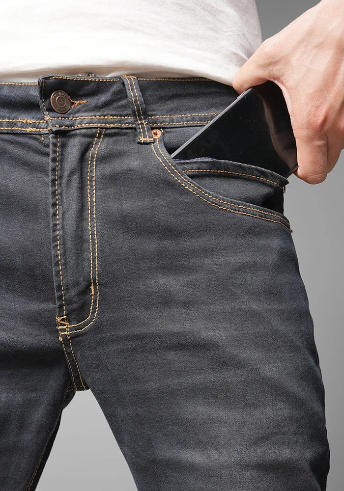 Jean para Hombre Color Azul Oscuro con Dirty | Thunder