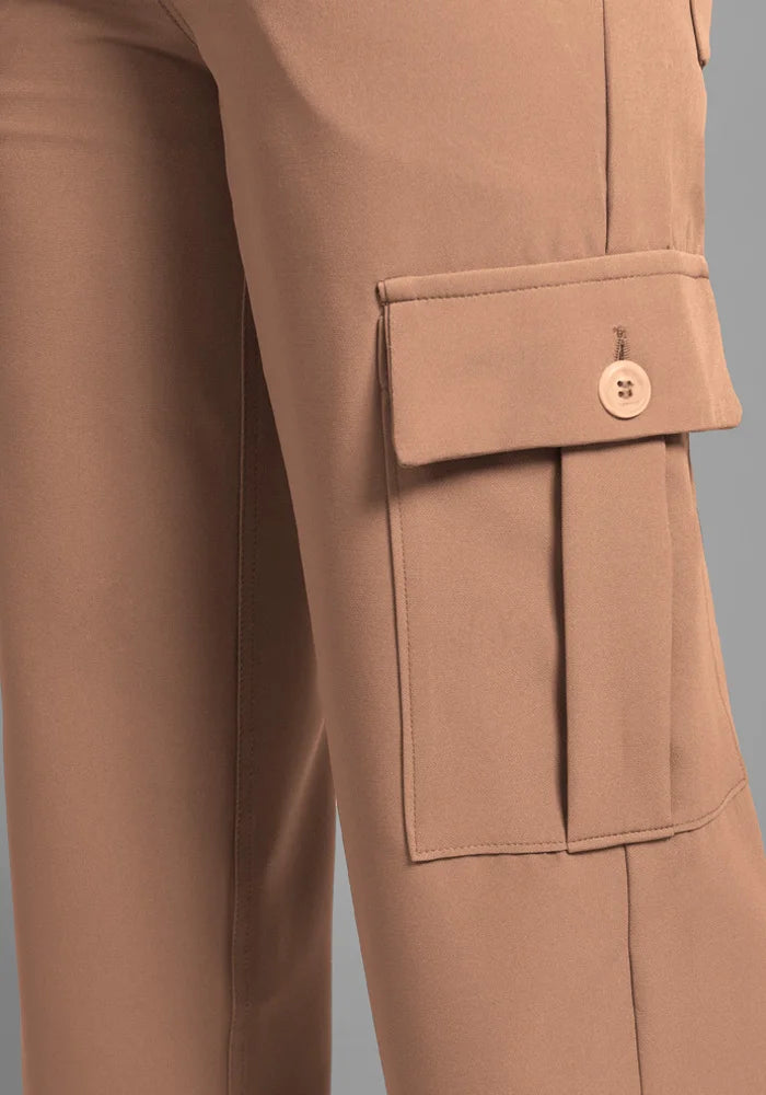 Pantalon Cargo Mujer Tela liviana