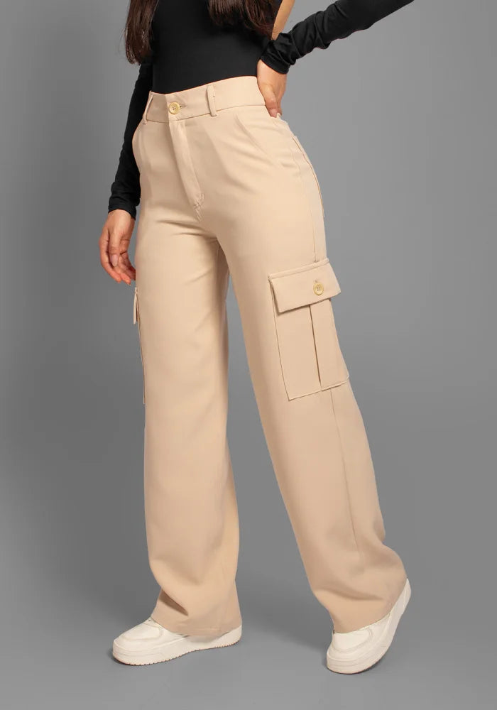Pantalon Cargo Mujer Tela liviana