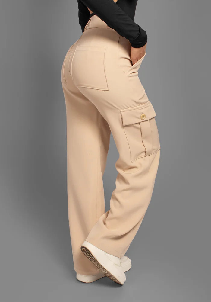 Pantalon Cargo Mujer Tela liviana