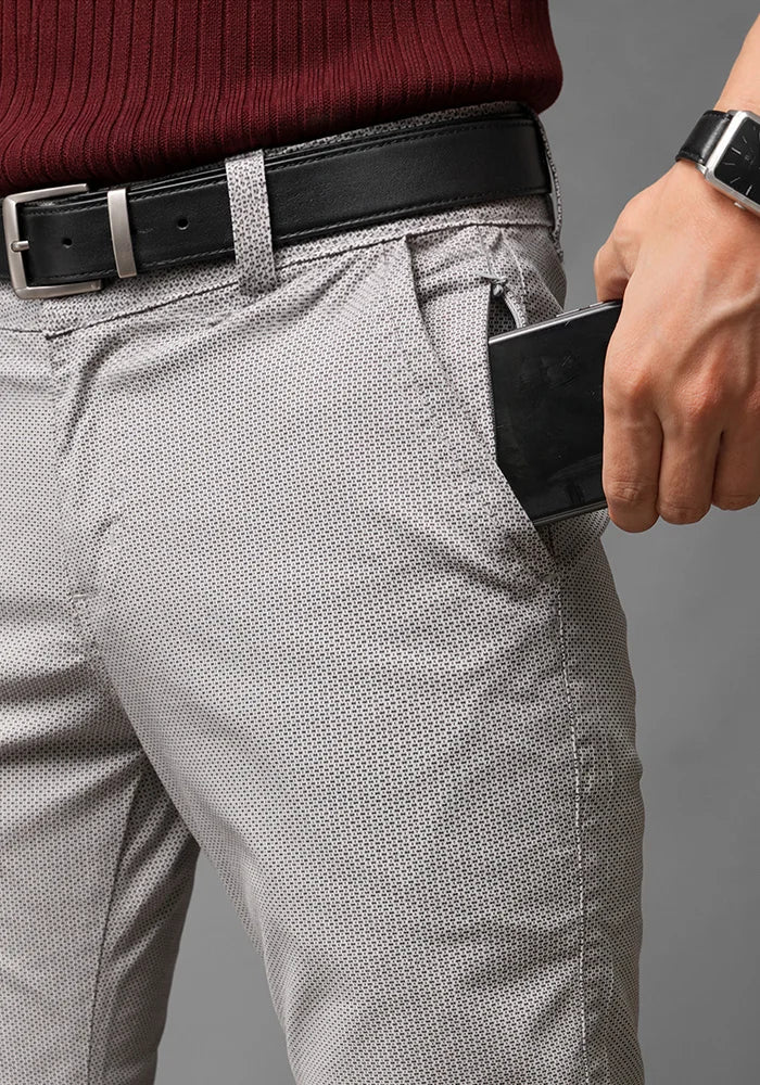Pantalón de Dril para Hombre tela print marca Thunder