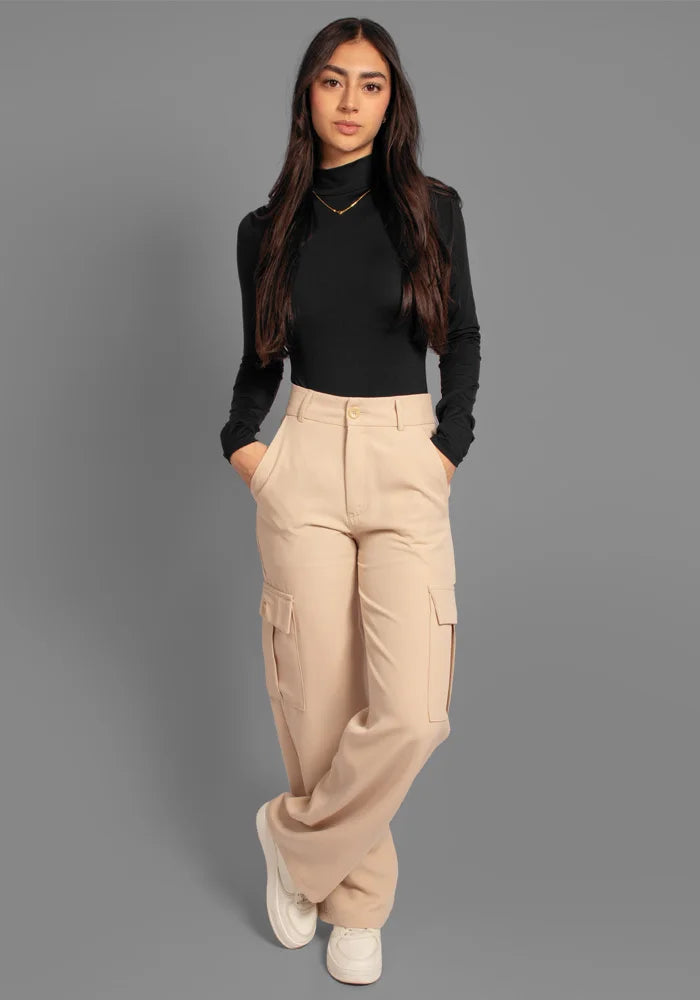 Pantalon Cargo Mujer Tela liviana