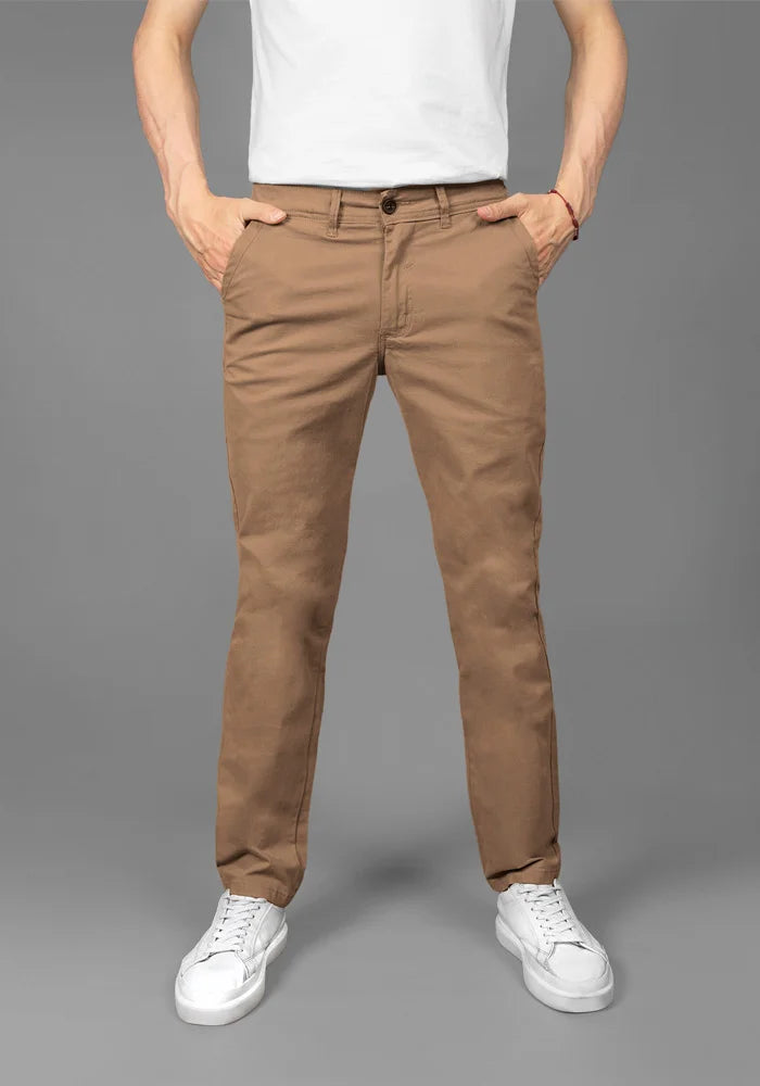 Pantalón en Dril Para Hombre, Colores Clásicos