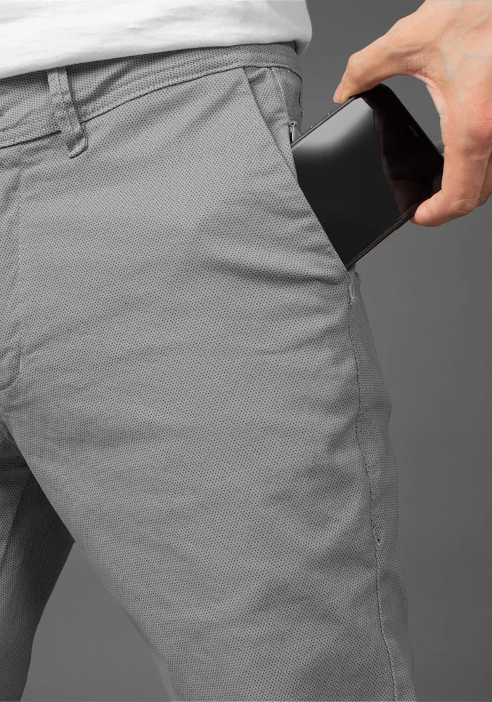 Pantalón Dril Hombre Estampado Thunder