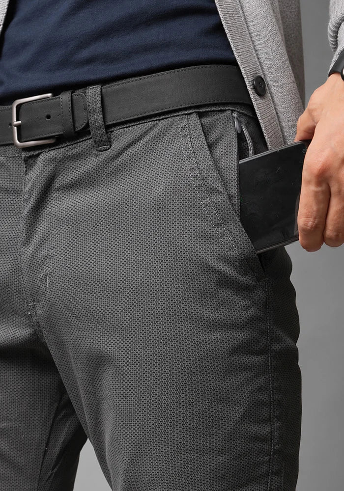 Pantalón de Dril para Hombre tela print marca Thunder