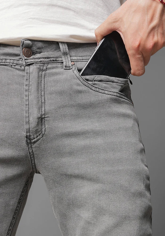 Jean para Hombre Thunder Color Gris