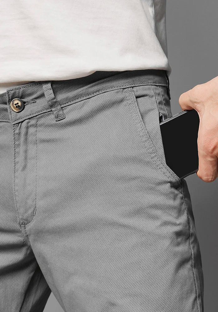 Pantalón de Dril con Grabado para Hombre Marca Thunder Originales
