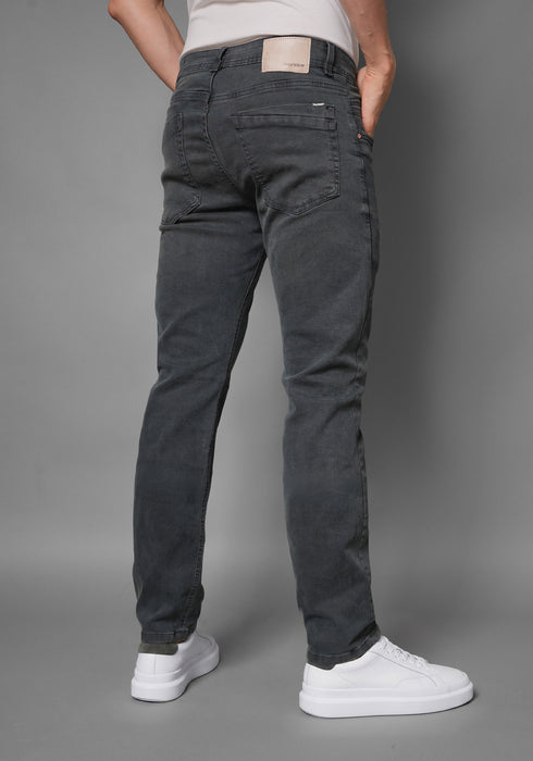 Jean para Hombre en Tono Azul Dirty Pardo marca Thunder