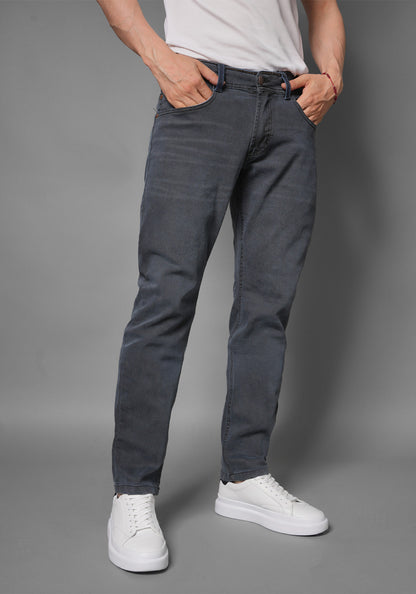 Jean para Hombre en Color Gris Menta Thunder