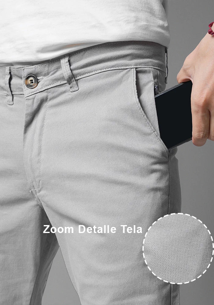 Pantalón de Dril para Hombre miniprint marca Thunder