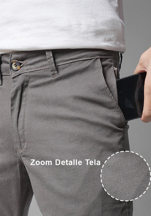 Pantalón de Dril para Hombre miniprint marca Thunder