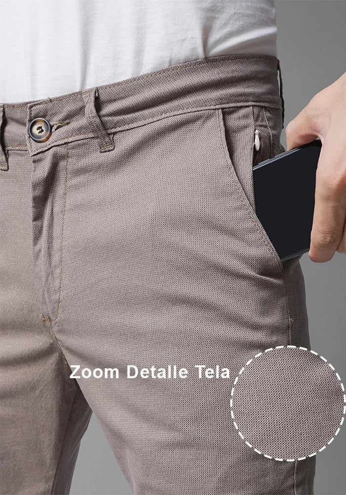 Pantalón de Dril para Hombre miniprint marca Thunder