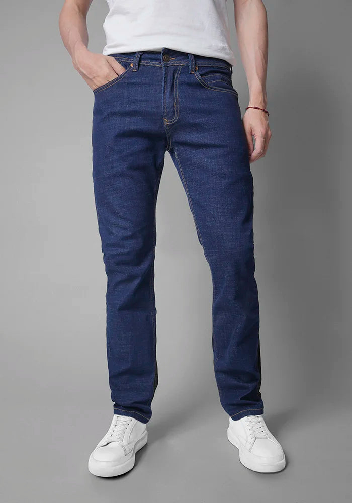 Jean para Hombre Color Azul Oscuro marca Thunder