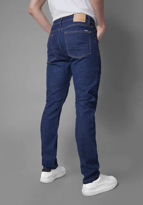 Jean para Hombre Color Azul Oscuro marca Thunder
