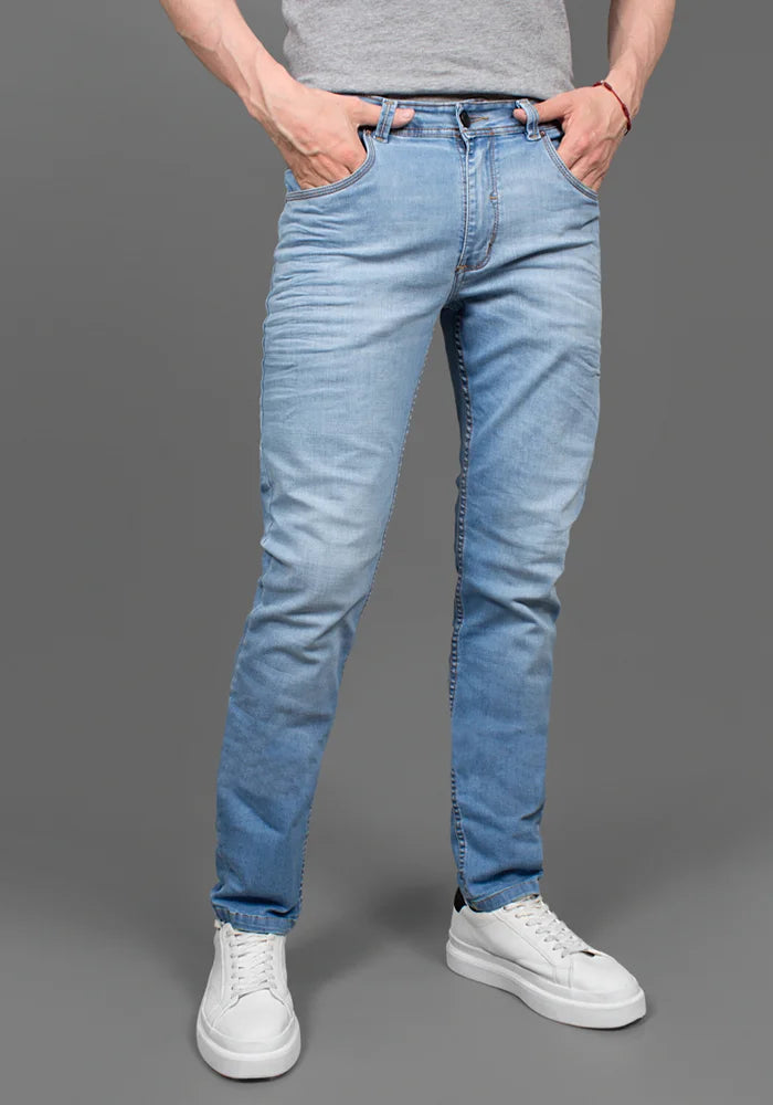 Jeans Hombre Azul Claro