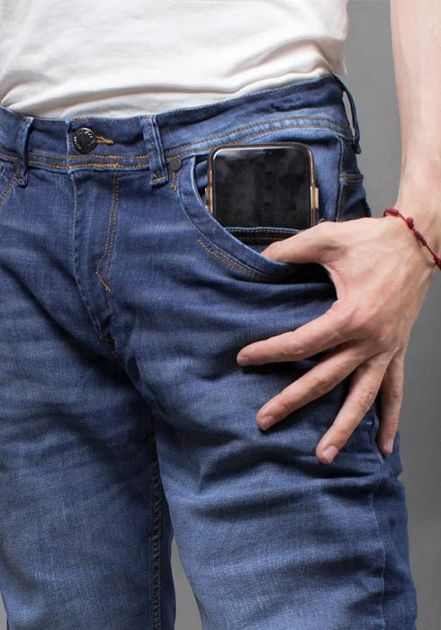 Jeans Hombre Thunder Azul Medio