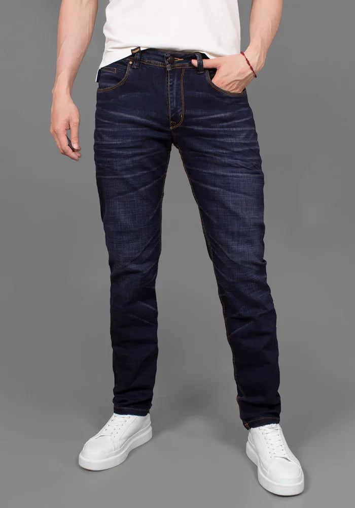 Jeans de Moda Azul para Hombre