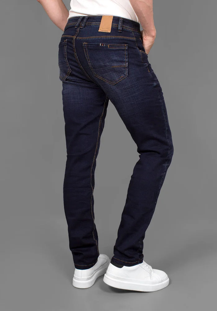 Jeans de Moda Azul para Hombre